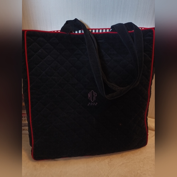Rare vintage velvet year 2002 tote bag - Picture 3 of 8